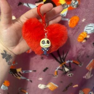 Doorables Jack and Sally keychain